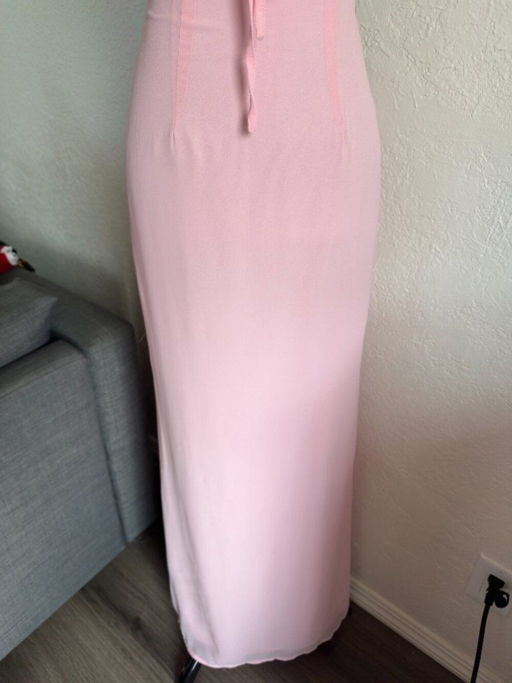 pepper mayo Silvie Maxi Dress - Pink Size 0 - Picture 5 of 10